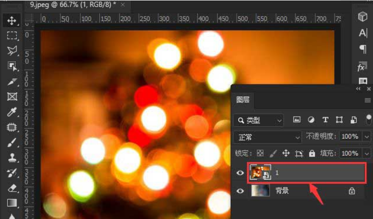 ps图片如何添加光斑效果 ps图片添加光斑效果的操作方法