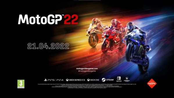 摩托GP 22预告来袭 将于2022年4月21日发售